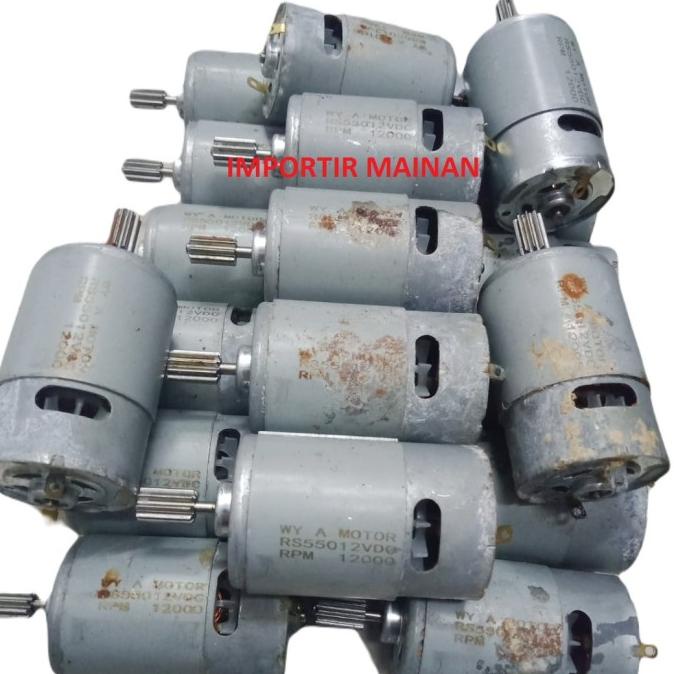 Dinamo gearbox 12V size 550 rpm12.000 part mobilan aki dinamo 12V 550