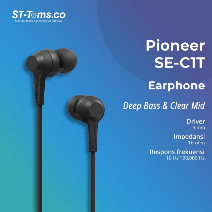 Pioneer SE-C1T In Ear Earphone