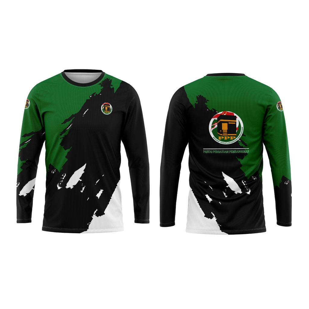 BARUU Baju Kaos PARTAI PERSATUAN PEMBANGUNAN PPP PEMILU 2024 PILPRES Pria Dewasa Lengan Pendek