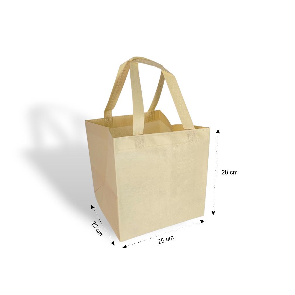 

Hot Sale - (12 Pcs) Tas Hajatan 25x25 / Tas Box Nasi 25x25 / Tas Spunbond ~