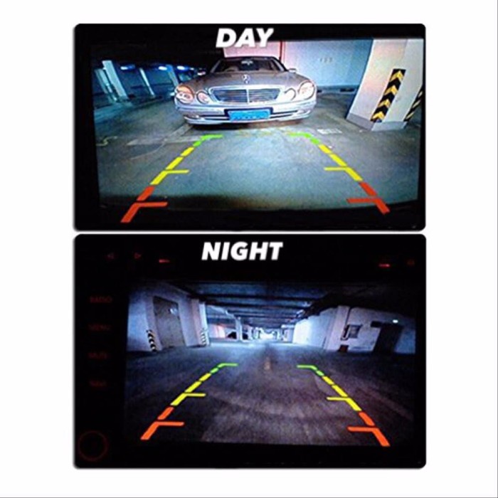 NEW SANSUI SA-5202I FULL GLASS HEAD UNIT TAPE DOUBLE DIN TV + CAM ORIGINAL TERBARU