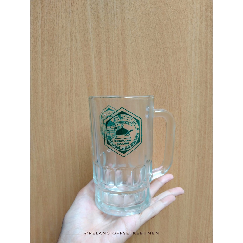 SOUVENIR GELAS TANGKAI TINGGI | GELAS ES TEH JUMBO | SOUVENIR GELAS CUSTOM | SOUVENIR PERNIKAHAN, SE