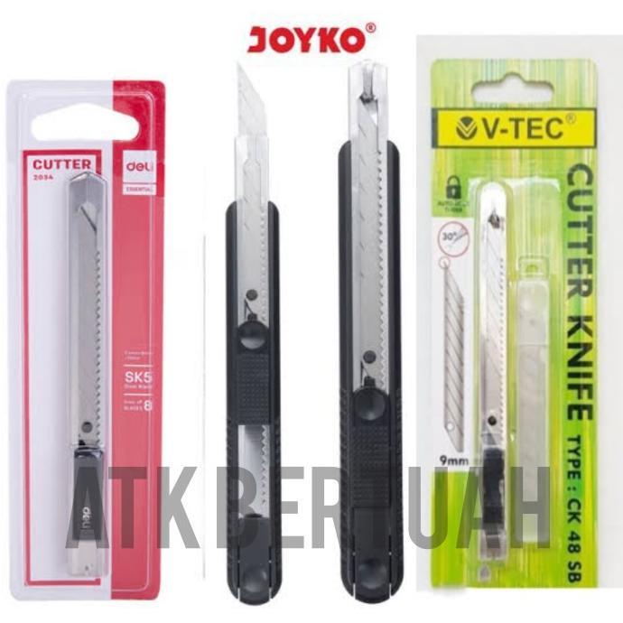 

BARANG TERBARU !!! VTEC V-TEC CK48SB 30 CRAFT CUTTER KNIFE PISAU UKIR KATER 30 DERAJAT - TERLARIS