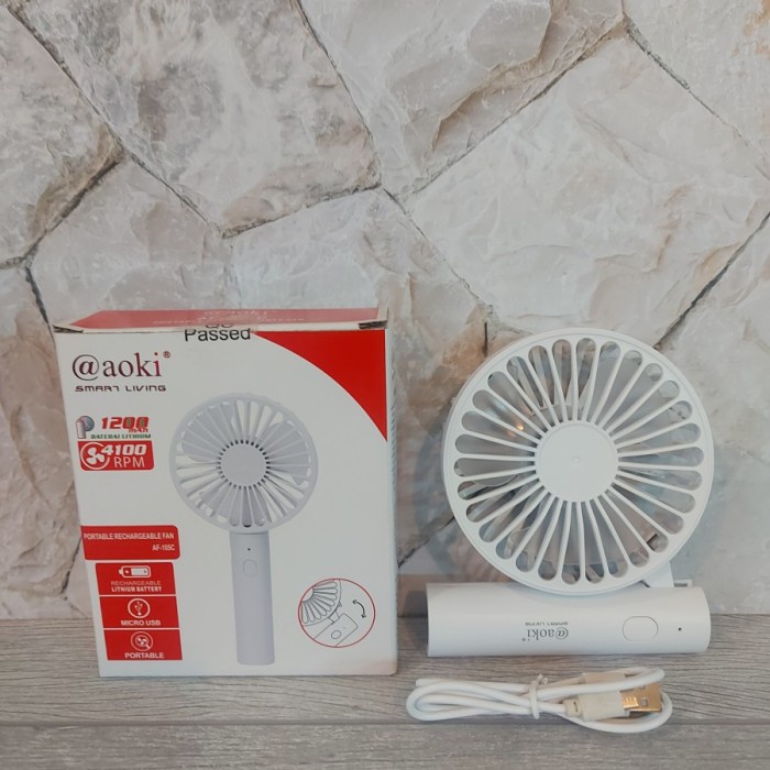 TERMURAH KIPAS ANGIN TANGAN AOKI AF-105C - KIPAS PORTABLE AOKI 105C TERBARU /KIPAS ANGIN MINI/KIPAS