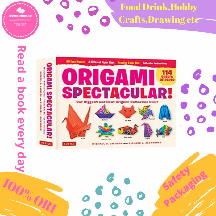 

Origami Spectacular Kit - Michael G. LaFosse