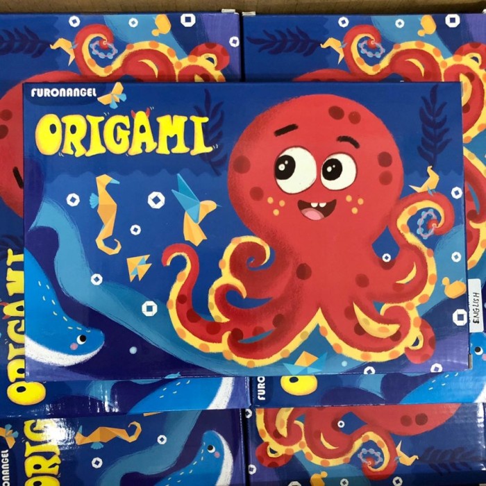 

Mainan Edukasi Melipat Kertas Origami / Furonangel Origami 3D gambar