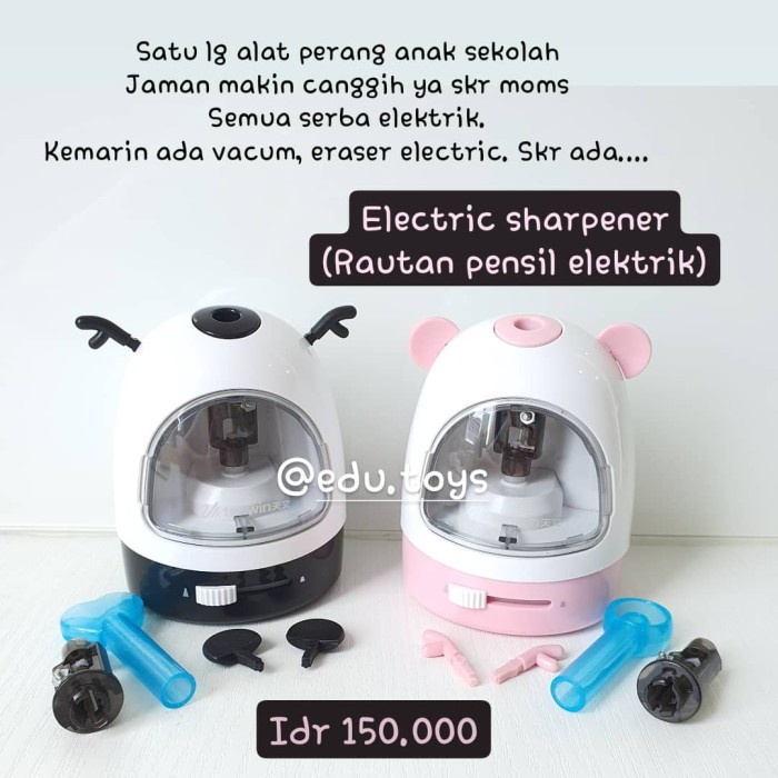 

rautan electrik, serutan pencil electrik