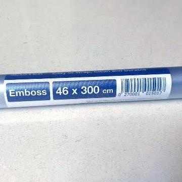 

BARANG TERBARU !!! FROSTED TRANSPARENT COVER SAMPUL PLASTIK BUKU GULUNG EMBOSS DOPE BURAM - TERLARIS