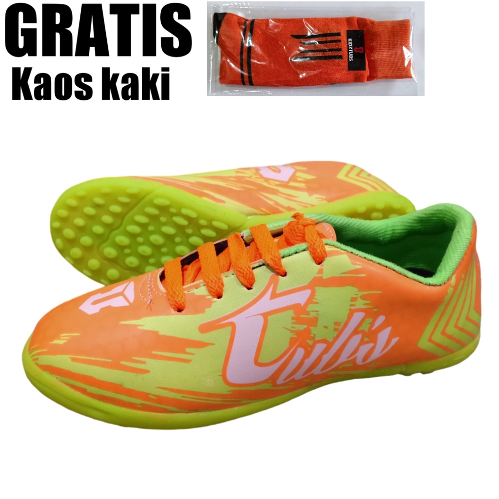 Sepatu Futsal Anak Laki-Laki Size 28 29 30 31 32 33 34 35 36 37 Usia 6 - 10 Tahun PAUD TK SD SMP-KID