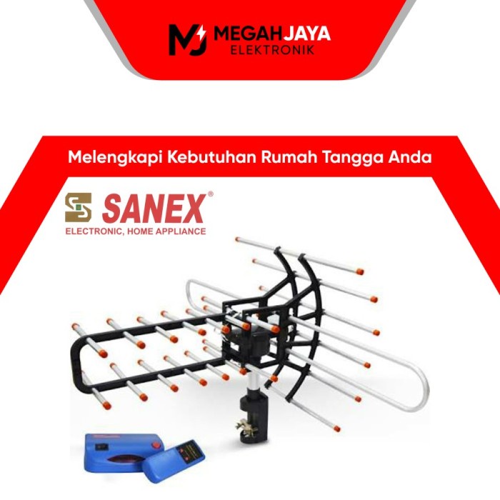 [Ori] Antena Remot Sanex/Antena Tv/Antena Remote Control Original Sanex Limited