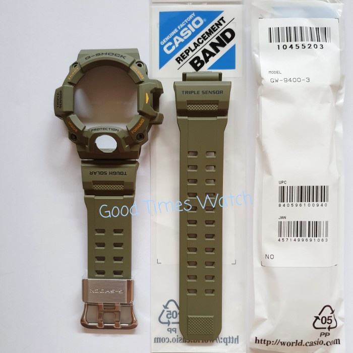✨Termurah Paket Strap Bezel Gw-9400-3 Gw 9400 Casio Original Terbaru