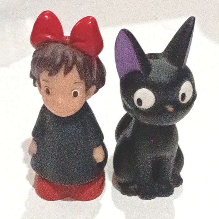 ✅Baru Studio Ghibli Finger Doll Kiki And Jiji Ori From Japan Kiki'S Delivery Terbaru