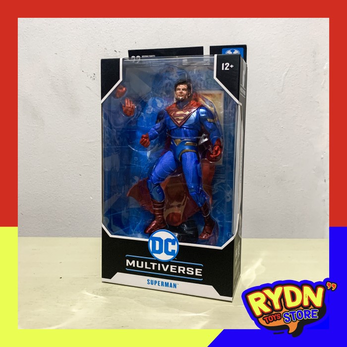 ✨New Ori Mcfarlane Dc Multiverse Injustice 2 - Superman Misb Bisa Gojek