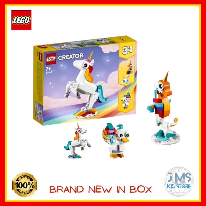 Lego Magical Unicorn 31140 Ready