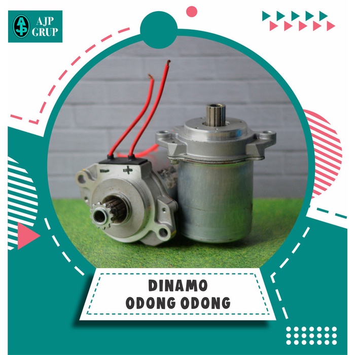 Dinamo Odong Odong Motor Dc 12V 2000 Rpm