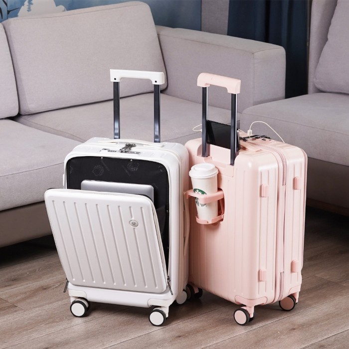 Koper Cabin Laptop 20 Inch Ada Bottle Holder Roaming K003