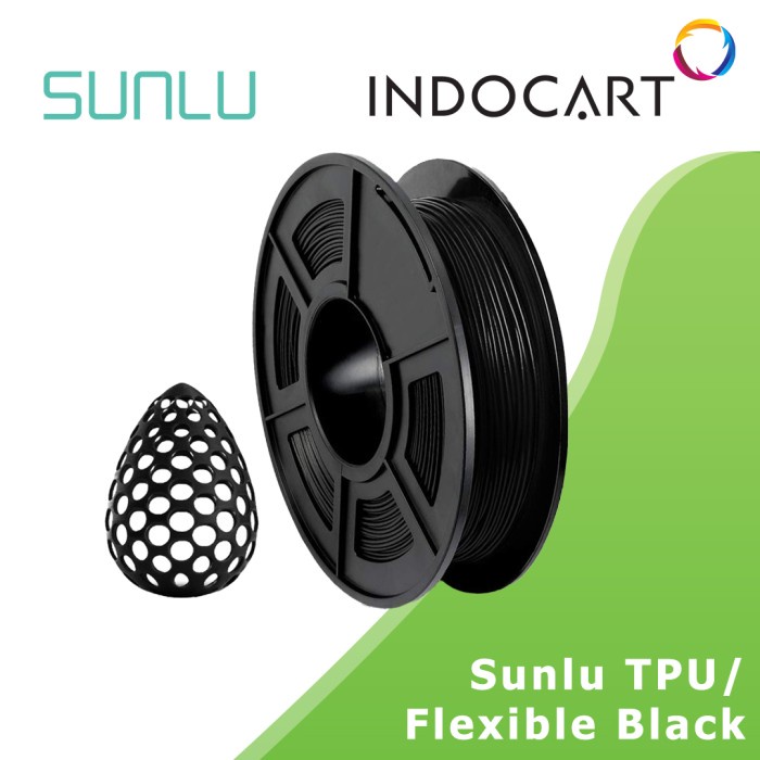 

INDOCART TINTA FILAMEN 3D PRINTER FILAMENT SUNLU TPU/FLEXIBLE 500GR