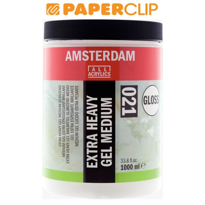 

✨Sale Acrylic Amsterdam 1000Ml Extra Heavy Gel Medium Gloss 24193021Aac Limited