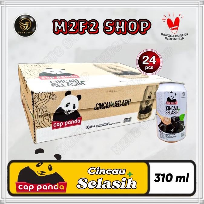 

Cap Panda Minuman Cincau Selasih Kaleng - 310 ml (Harga Karton)