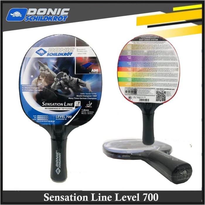 [New] Bat Pingpong / Tenis Meja Donic Schildkrot - Sensation 700 Berkualitas
