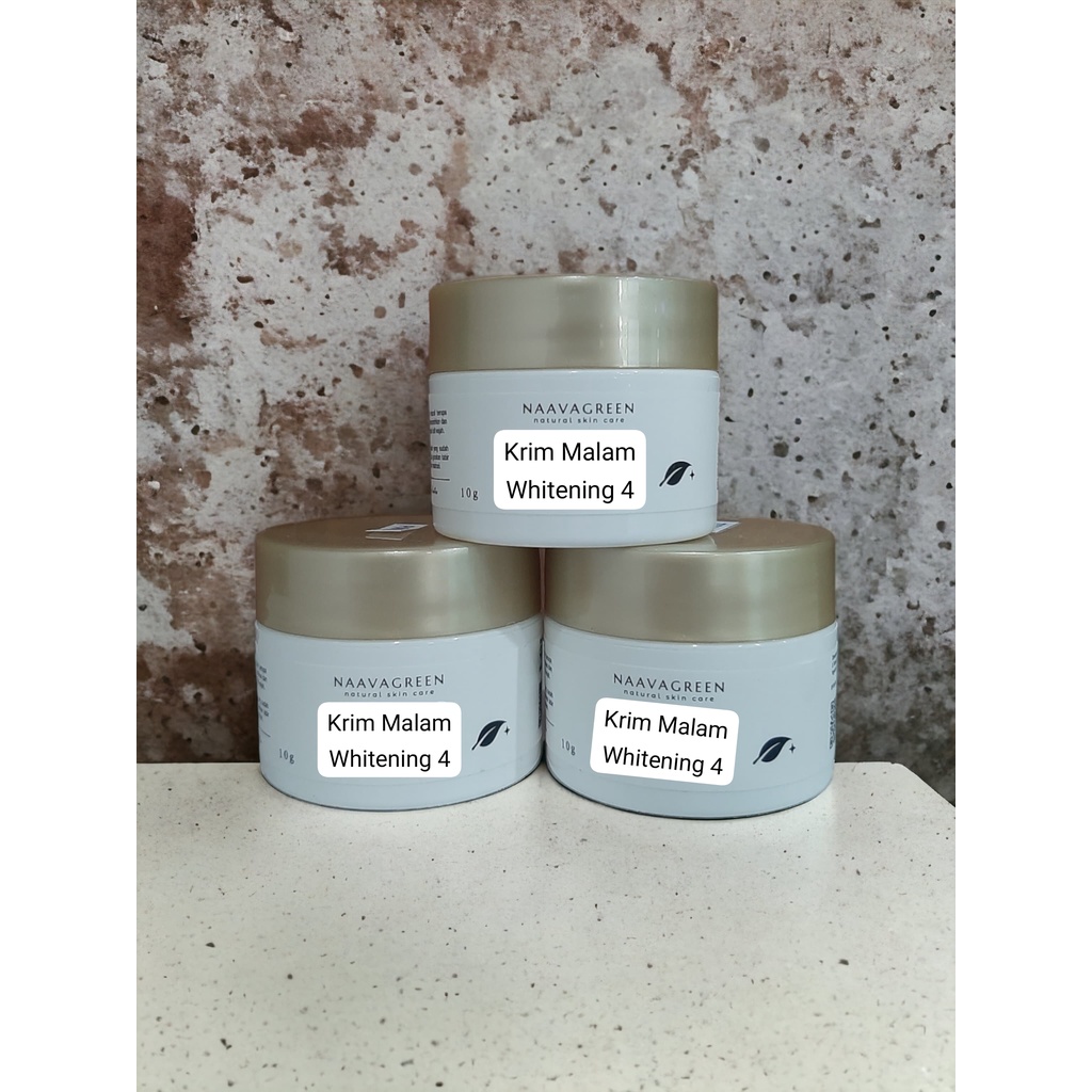 NAAVAGREEN KRIM MALAM FLEX - PENCERAH 4 - NAAVAGREEN - KRIM MALAM - 4 - GLOWING - WHITENING