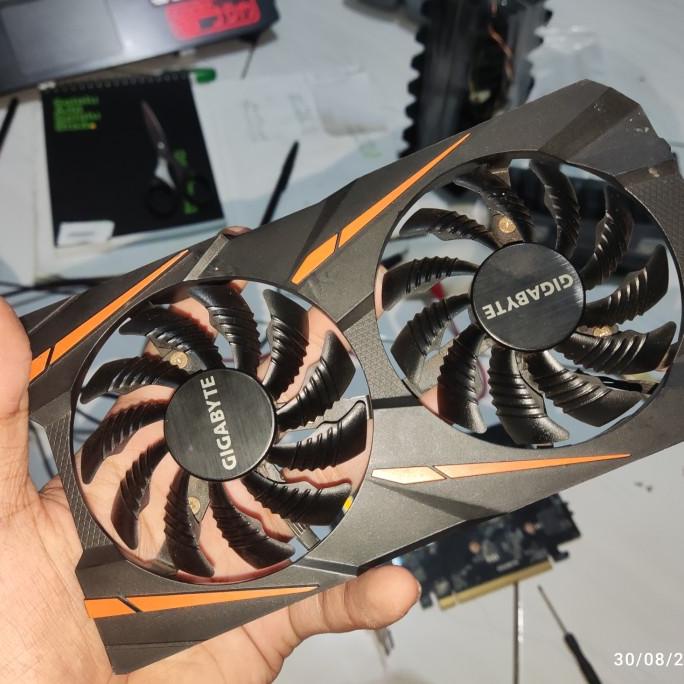 (SPSS) CASING FAN VGA RX 460 2GB 4GB GIGABYTE DUAL FAN 75MM 4PIN