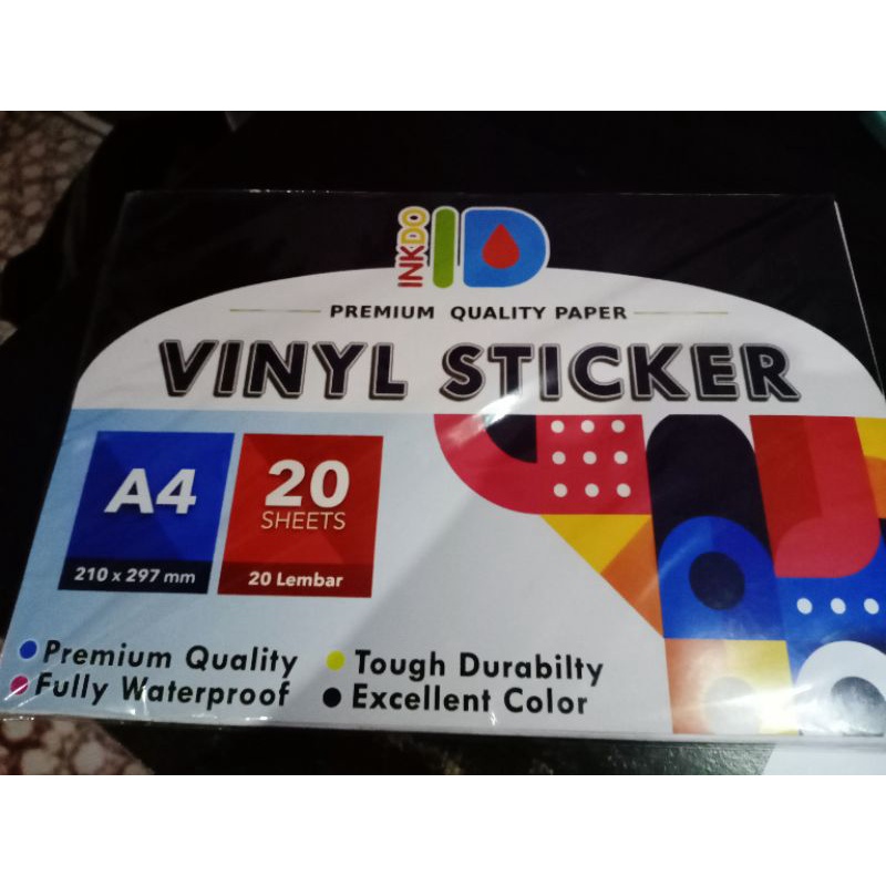 

kertas setiker waterproof vinyl