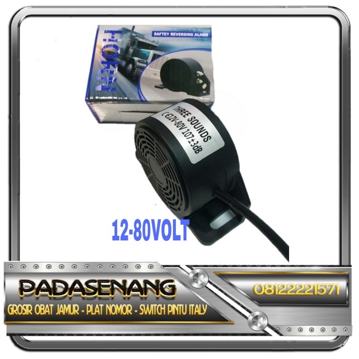 Alarm Mundur Mobil Truck/Alarm Mundur 3 Suara/Alarm Mundur 12-80V++... Terbaik