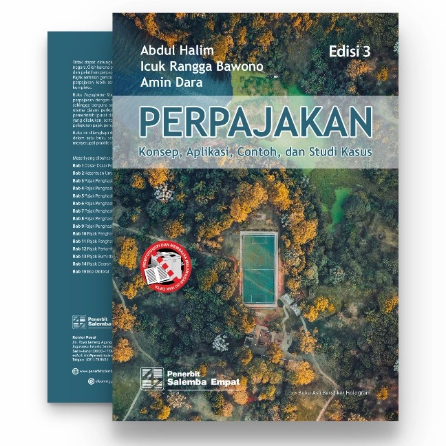 

Perpajakan Edisi 3 Konsep, Aplikasi, Contoh, & Studi Kasus *ORIGINAL
