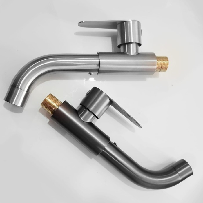 Kran tembok panjang/Kran wastafel dinding/kran wastafel tembok long