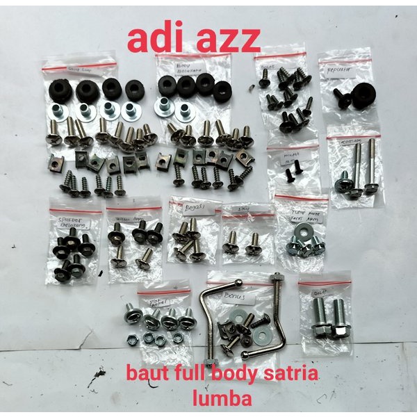 baud full body satria 2tak lumba