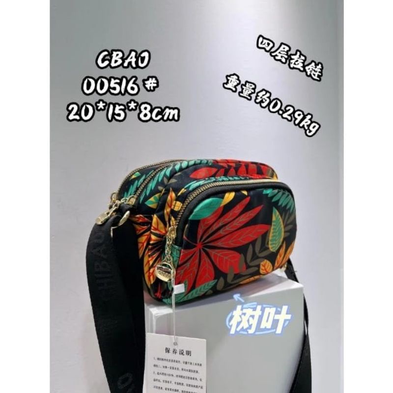 Tas Selempang Motif Chibao 00516#