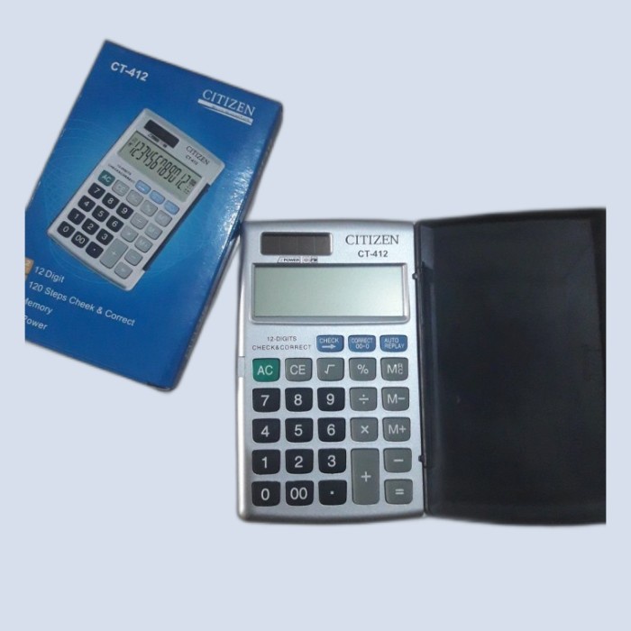 

Kalkulator citizen ct-412 ( 12 digit )