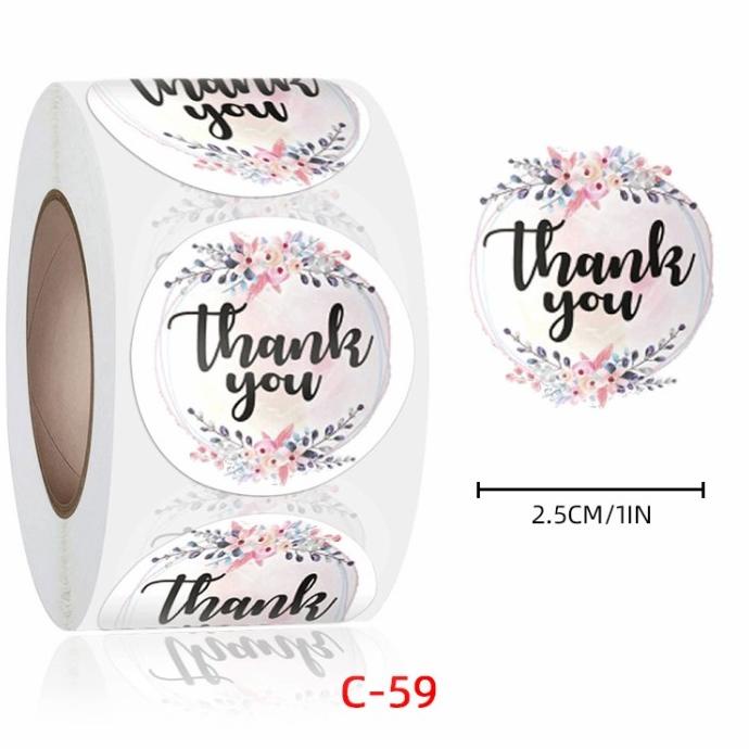 

Terlaris Sticker Thank You Bunga Isi 500 Stiker Rol Murah Cutting Sticker Vinyl Limited Edition