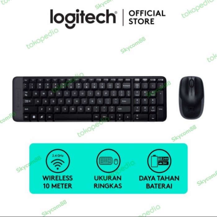 LOGITECH MK215 / MK 215 KEYBOARD MOUSE WIRELESS COMBO ORIGINAL