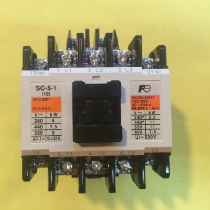 Kontaktor/Contactor Fuji Sc-5-1