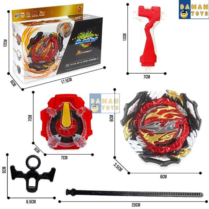 Gangsing Beyblade Sparking Launcher Devine Belial Bayblade Gasing