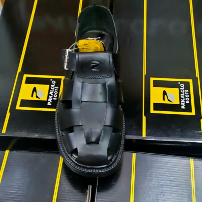 Pakalolo Boots Sepatu Anyam Kulit Asli 8705 B. Promo Terbaru