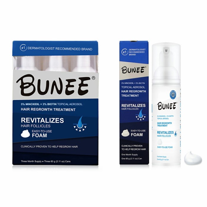 Minoxidil Foam Bunee Minoxidil Foam 5% Minoxidil 5% Minoxidil Foam