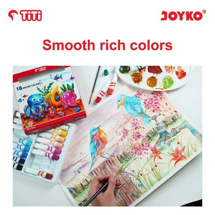 

Water Color Cat Air Joyko Titi Wac-6Ml-24 Warna
