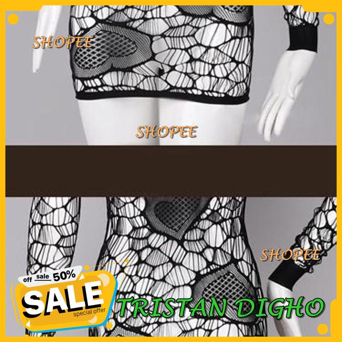 LINGERIE WANITA KETAT TRANSPARAN KETAT FISHNET BABYDOLL A / LINGERIE WANITA KETAT TRANSPARAN KETAT F