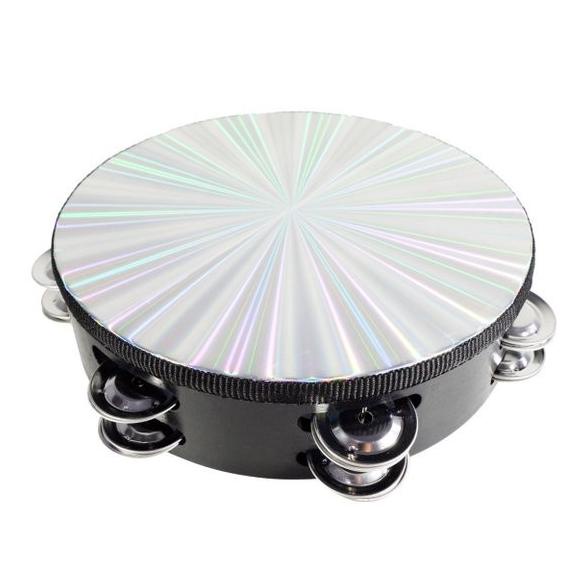 Berkualitas SELLER TAMBORIN / KECREKAN TAMBORIN HOLOGRAM 10" Inch ~