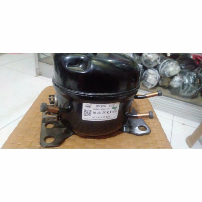 [New Ori] Kompresor Kulkas 1 Pintu 1 Per 8 Qv30H Terbaru