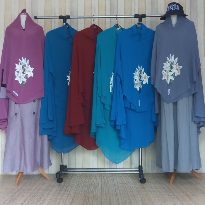 [Original] Khimar Syari Hand Bordir By Ummimi Indra Bruggman Limited