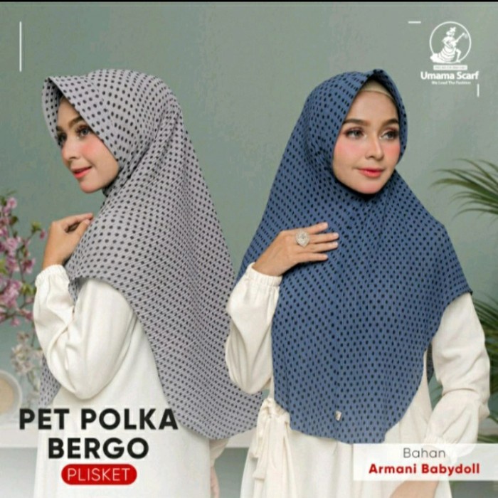 [Original] Pet Polka Bergo By Umama Terbatas
