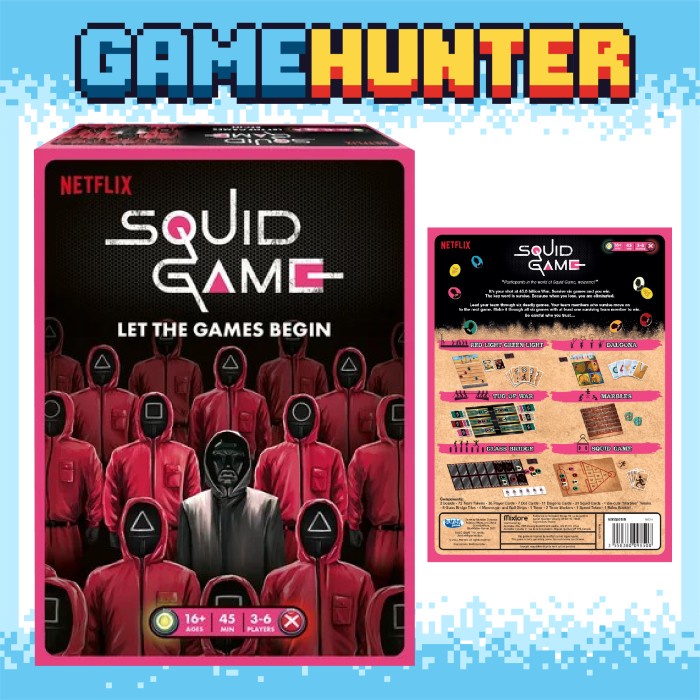 [Original] Squid Game Board Game / Boardgame Terbatas