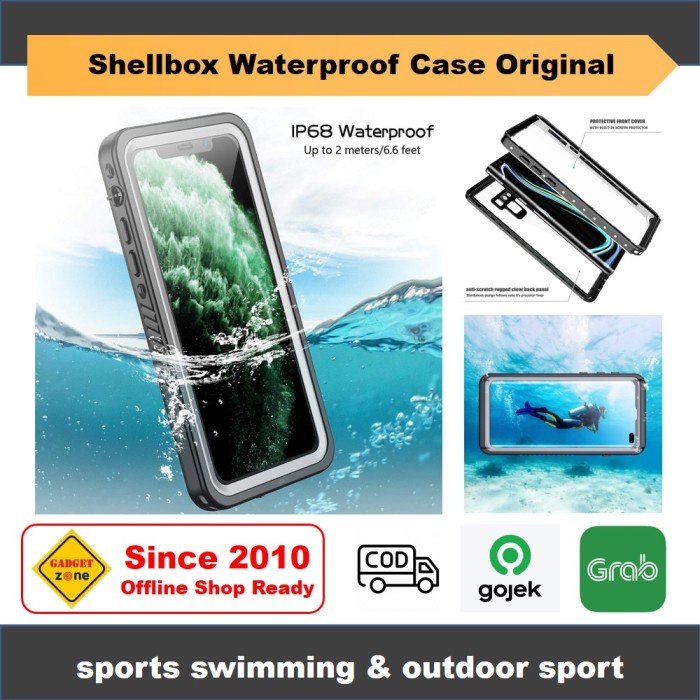 [Original] Samsung Note 9 Casing Shellbox Waterproof Case Original Terbaru