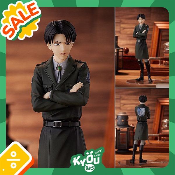 [Original] Pop Up Parade Figure Levi Ackerman - Dark Color Ver. Bisa Sameday