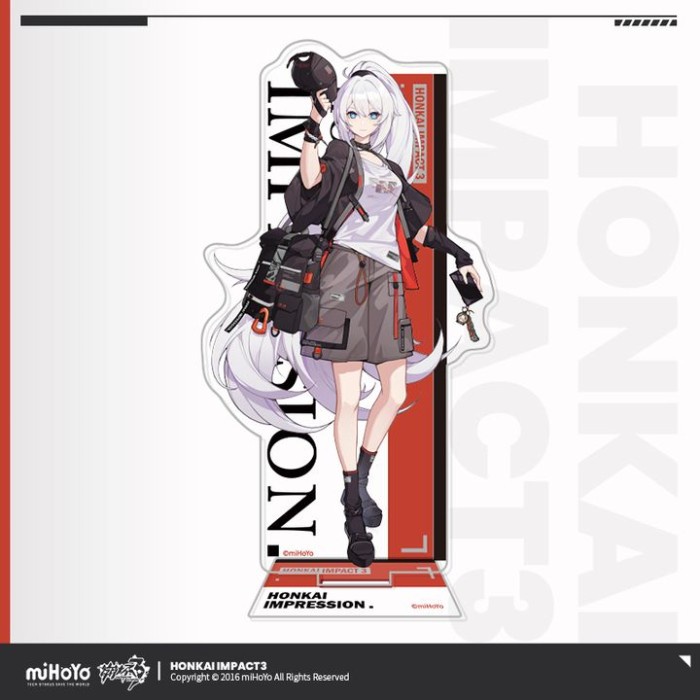 [Original] Herrscher Of Flamescion Honkai Impression Acrylic Stand - Honkai Impac Terbatas