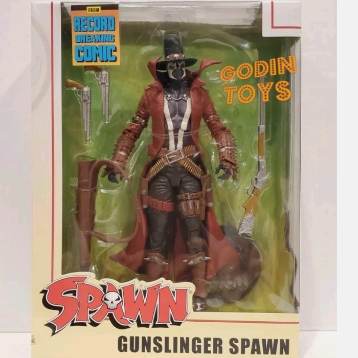 ✅Baru Mcfarlane Gunslinger Spawn 7 Inch Limited